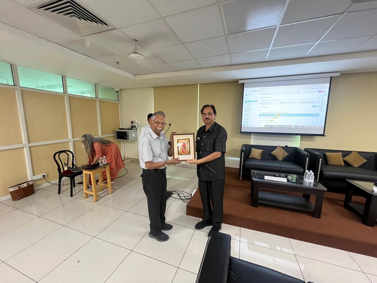 Photograph of CME on “Genomic Jaatakam”
