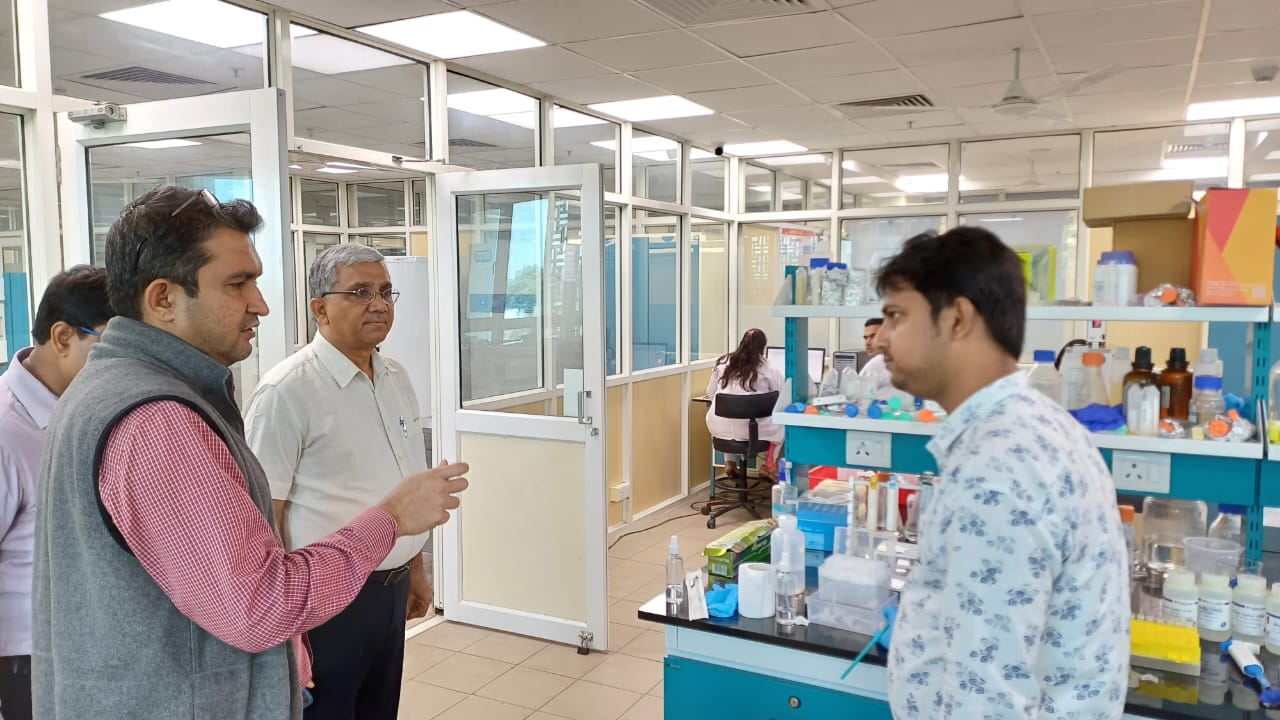 Visit of Dr. Taslimarif Saiyed, CEO and Director, C-CAMP