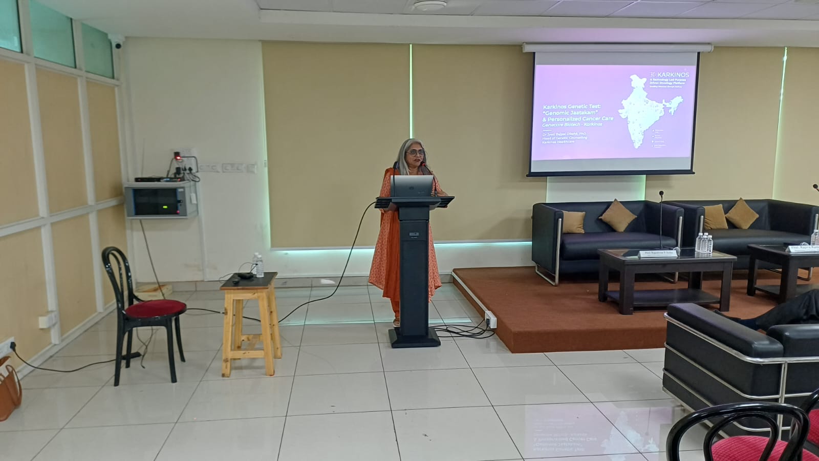 Photograph of CME on “Genomic Jaatakam”